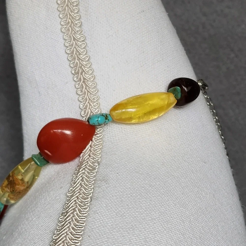 Chunky Lightweight Collar Necklace 17